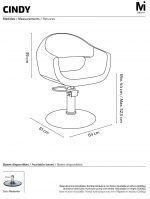 Sillón de Peluquería Cindy