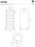 Carrito de Peluqueria Vitus Mirplay
