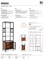 Estantería Barbería Peluquería Noah - Imagen 4