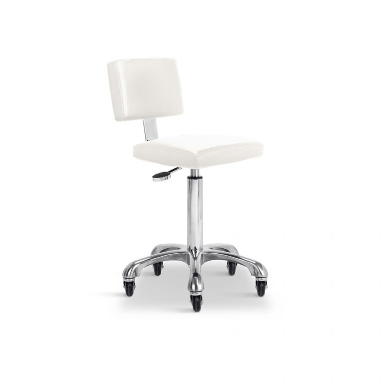 Taburete con respaldo Gordon W