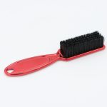 Cepillo fade plástico Rojo