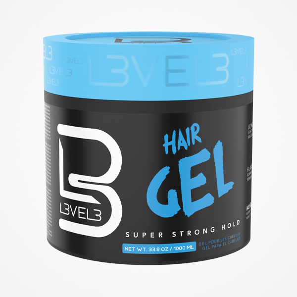 Gel para el Cabello Súper Fuerte Level3 1000 ml.