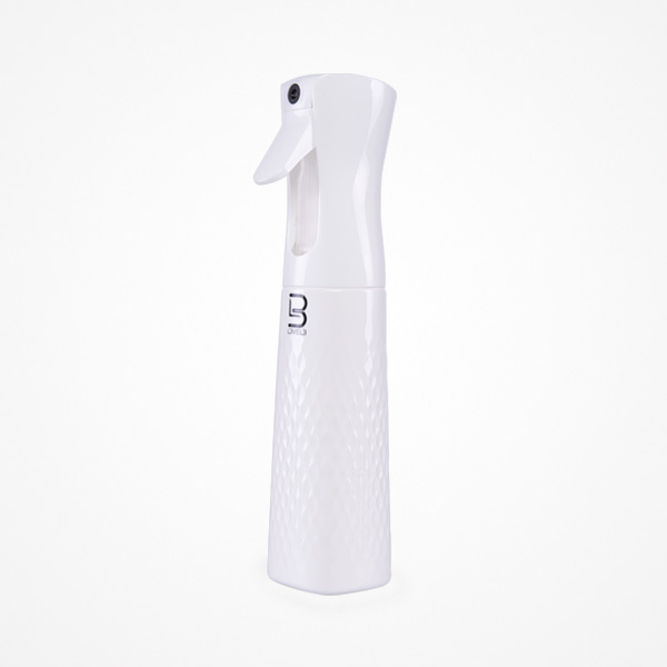 Botella Pulverizadora biselada Blanco Level3