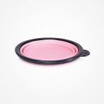 Bowl Tinte plegable silicona rosa Level3 - Imagen 2