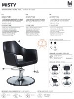 Sillón de Peluquería Misty