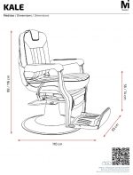 Sillón Barbero Kale negro - Imagen 10