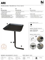 Bandeja Ajustable de Silla Ari - Imagen 4