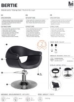 Sillón de Peluquería Bertie