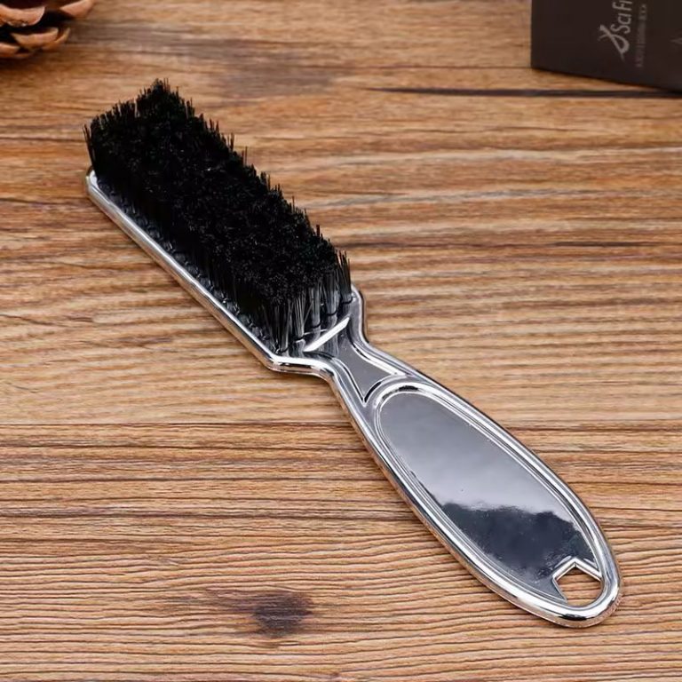 Cepillo fade plástico Plata