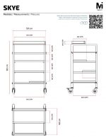 Carro Barbería Peluquería Skye - Imagen 7