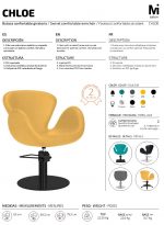 Sillón Gris Chloe GYS - Imagen 5