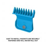 Peines Gamma+ Magnéticos Trimmer Azul - Imagen 5