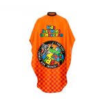 Hey Joe Barber Cape Kids Orange Capa de corte Niños