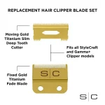 Repuesto Cuchilla SC Stylecraft Fade Gold Titanium - Imagen 4
