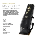 Magic Clip Black Cordless 5-Stars - Imagen 5