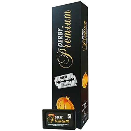 Cuchillas Derby Black Premium 100 hojas Enteras