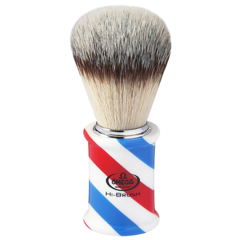 Brocha Afeitar Omega Barber Pole