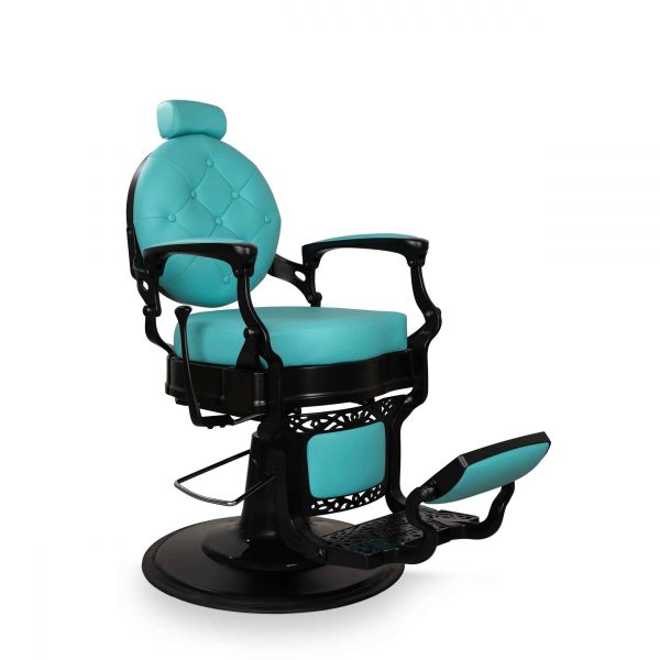 Sillón Barbero Check Turquesa