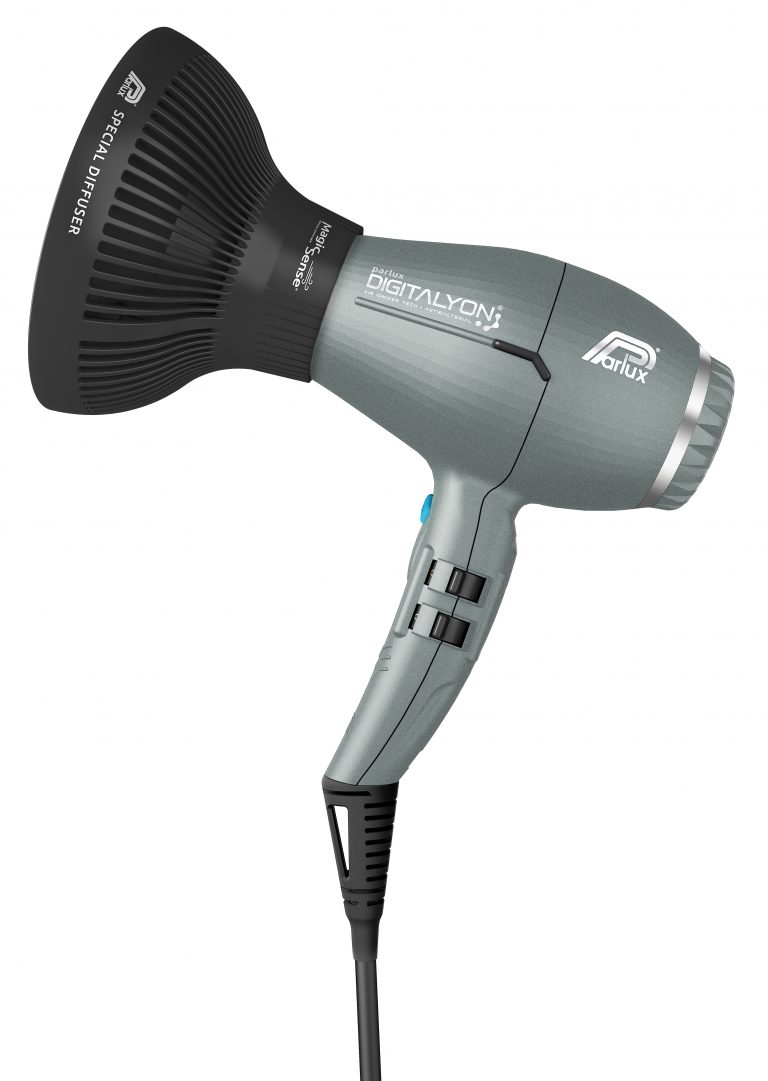 Secador Parlux Digitalyon Gris Glitter + MagicSense
