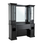 Tocador Barbería William 2B con Vitrina