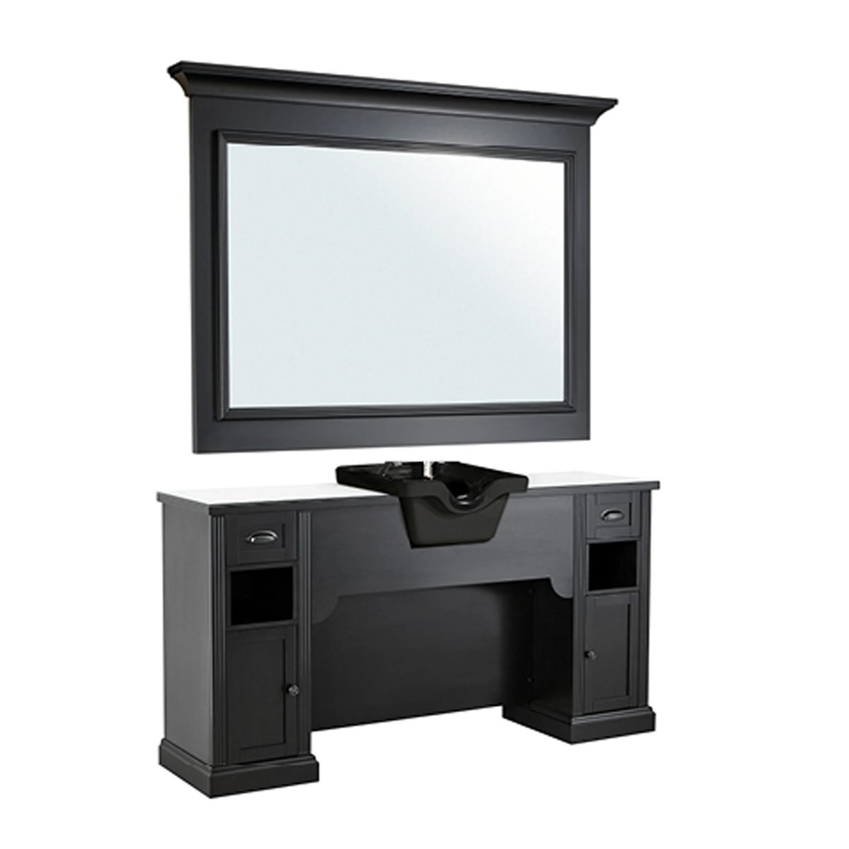 William 3 B 98 - Medium Tocador Barbería William 3B22 Pica Blanca