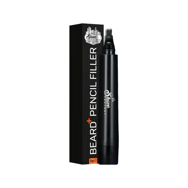 Pincel Retocador de Barba Negro The Shave Factory