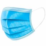 Mascarilla Desechable Azul 50 Unidades