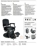 Sillón Barbería Mark Negro - Imagen 9