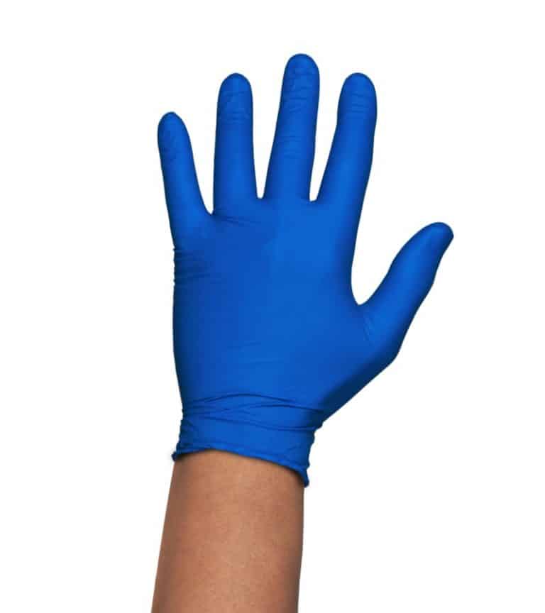 Guantes Nitrilo Pro Azul Talla M