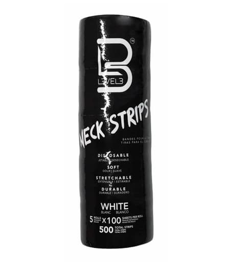 Papel Cuello Level 3 Negro 500 Servicios