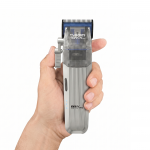 Maquina Clipper MRD Cyborg Track Plata - Imagen 2